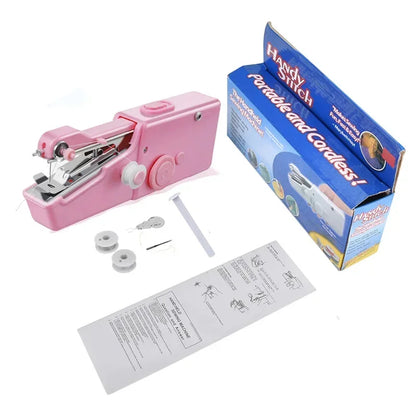 Portable Mini Handheld Sewing Machine - Cordless & Electric