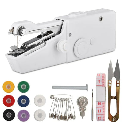 Portable Mini Handheld Sewing Machine - Cordless & Electric